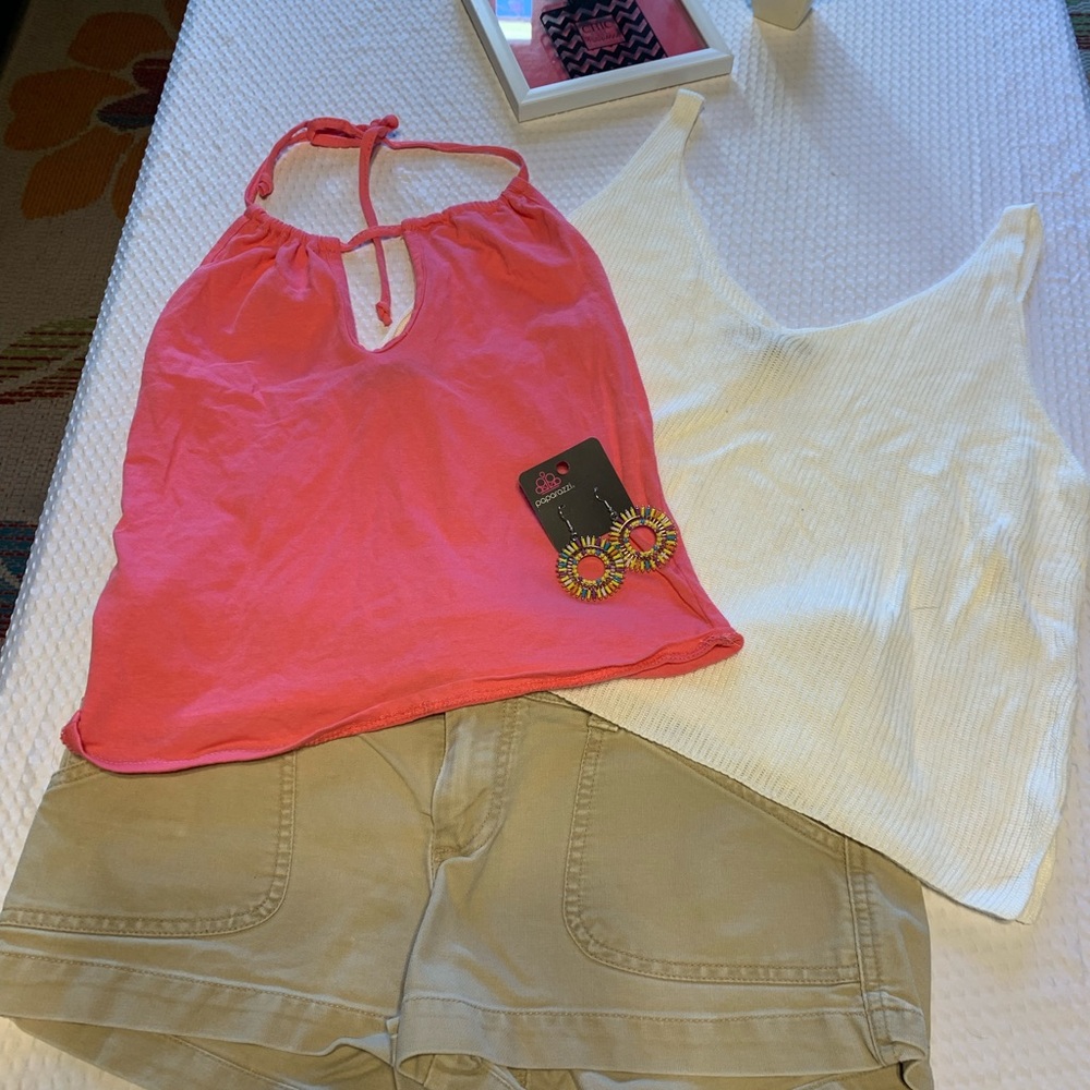 Abercrombie & Fitch Tan Women's Shorts